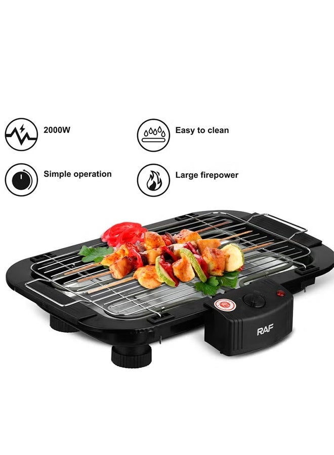 آر إيه أف شواية كهربائية مع تحكم قابل للتعديل في درجة الحرارة، 2000 واط - Image 3